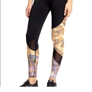 Athleta Mesh Sonar Yoga Tight Leggings Women's.